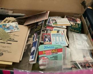 Large Box of Assorted Baseball Cards