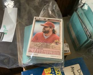 Assorted Large Baseball Cards