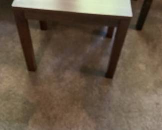 Wood End Table