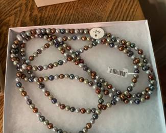 Multi Color Pearl Strand