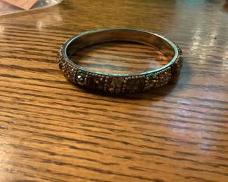 Topaz and Crystal Bracelet