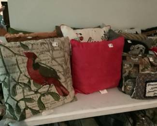 Lots of Decorative Pillows