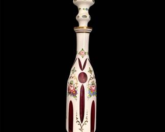 Bohemian decanter