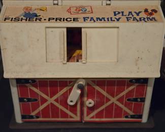 Fisher Price barn and silo 