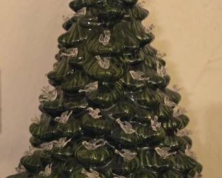 19" ceramic Christmas tree 