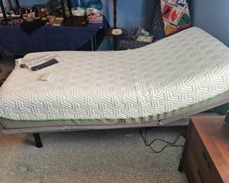 Like new Tempur Pedic adjustable bed w/remote (Purchase Early 704-724-3288)
