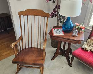 Wonderful Rocker Antique SideTable