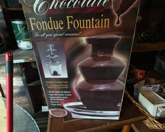 chocolate fountain