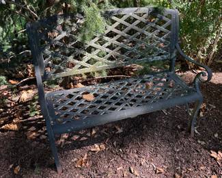 Outdoor Aluminum Bench