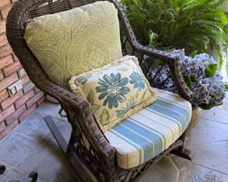 Wicker Rocking Chair