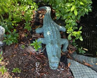 Bronze Alligator 40"