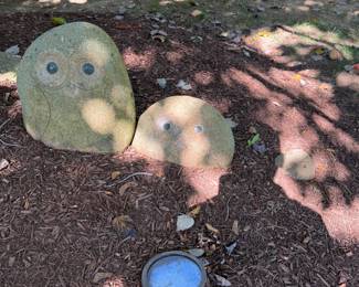 Stone Owls