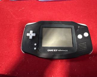 Sony GameBoy Advance (black). Nonfunctional - parts only