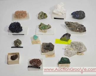 1 30 Gem and Mineral Specimens