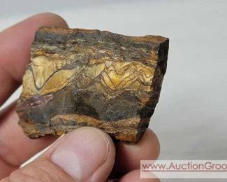 1 eautiful Chunk of TIGER EYE