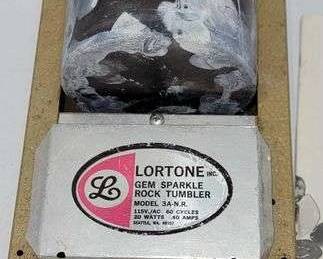 1 LORTONE GEM SPARKLE ROCK TUMBLER Model 3A N.R