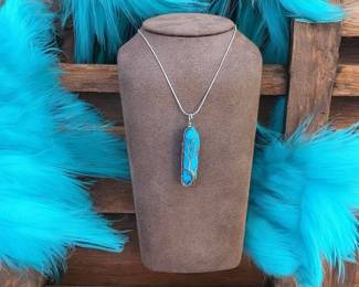 Howlite Tree Of Life Wire Wrapped Necklace 