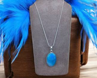 Blue Botswana Necklace Tested 