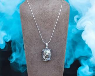 Birds Eye Jasper Necklace Tested 