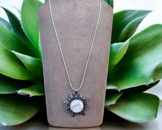Rose Quartz Starburst Necklace Tested