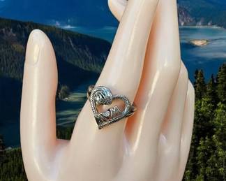 Silver Mom Ring 