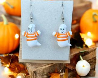 Flying Ghost Earrings