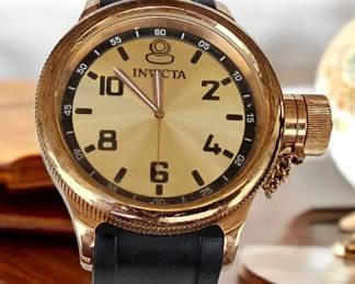 Invicta Russian Diver Watch Model 1493 With Tritnite Night Glow