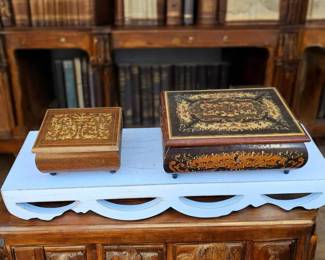 Reuge Torna a Surriento Music Box Reuge Edelweiss Music Box 