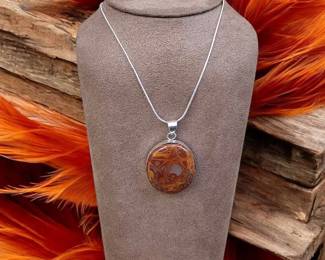 Oval Noreena Jasper Necklace Tested 