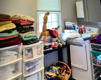 Bath Towels,  Bed Linens, Tablecloths, A Plethora of Napkins