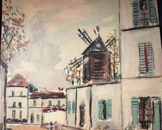 Maurice Utrillo print