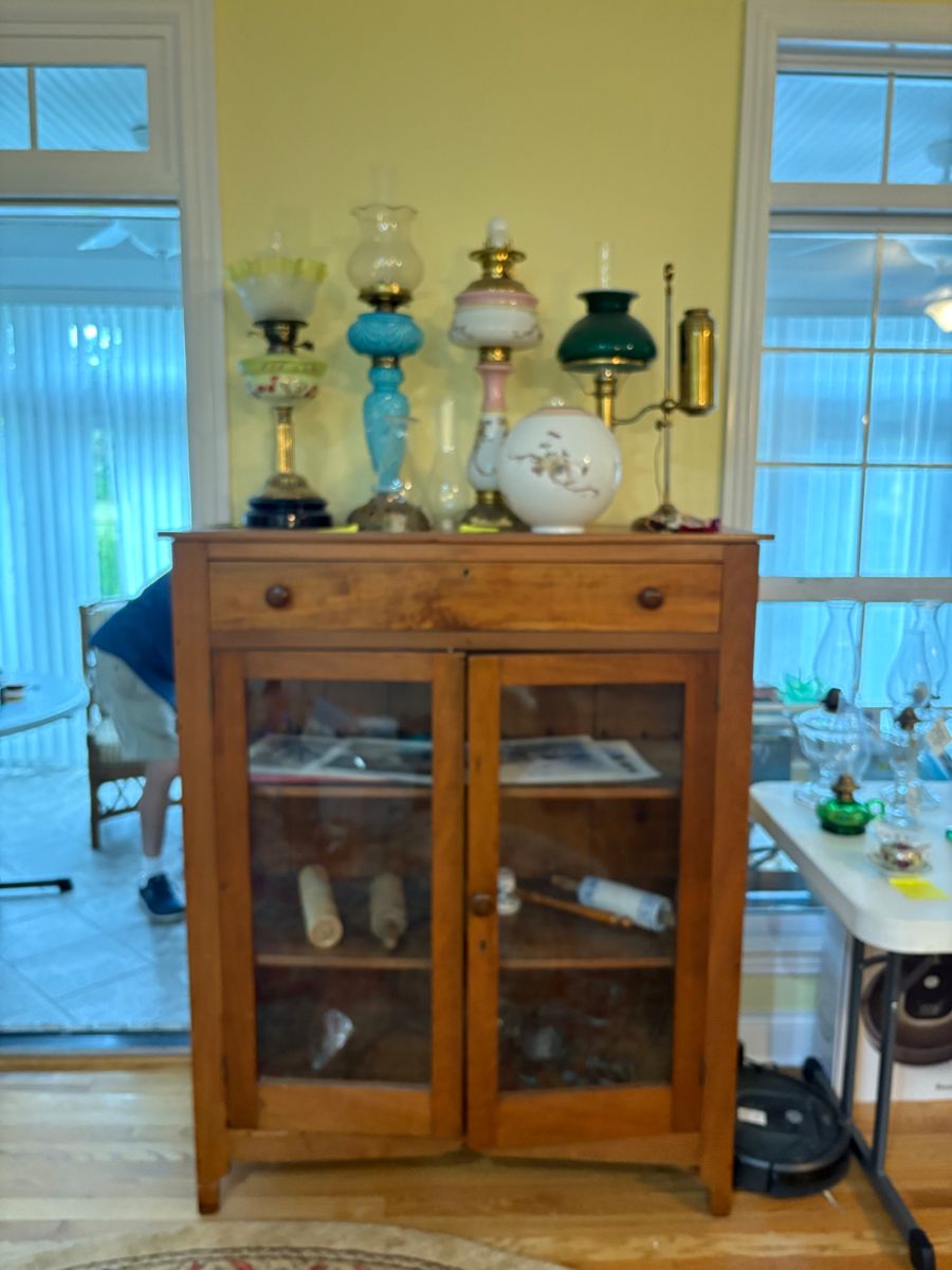 Antique Jelly Cabinet w/ keys
