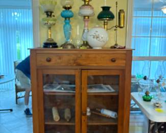 Antique Jelly Cabinet w/ keys