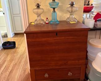 Antique Sugar Cabinet w/ key