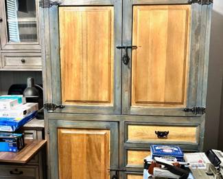 Painted Storage Cabinet