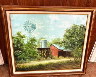 Oil Painting, Jean Bartlett