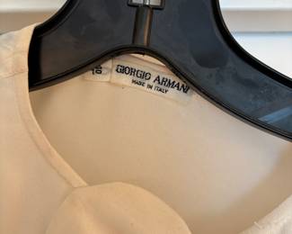 DETAIL OF ARMANI TOP
