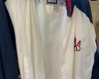 VINTAGE USA VOLLEYBALL OLYMPIC STARTER JACKET