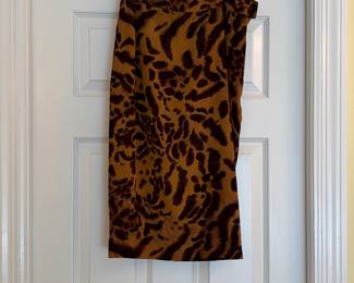 ANIMAL PRINT SKIRT