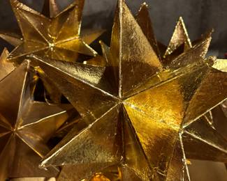ASSORTED STARS - XMAS DECOR - (CARDBOARD)