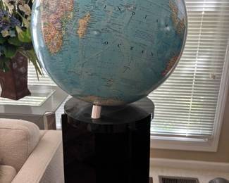 GLOBE ON STAND