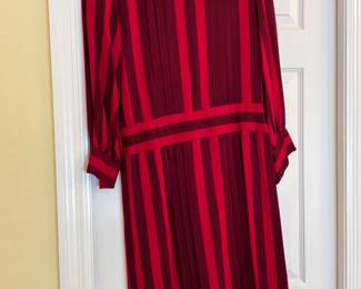 NIPON BOUTIQUE VINTAGE DRESS WITH PLEATS