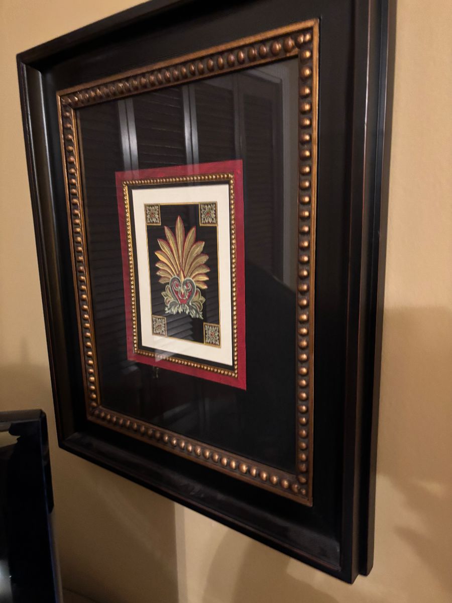 John Richard’s print- very nicely framed