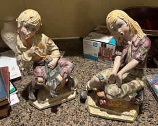 Capidimonte figures made in Italy , of course!!