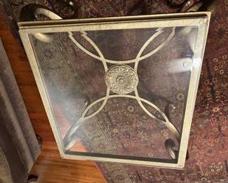 Another view of the HOLLYWOOD REGENCY COFFEE table or occasional table