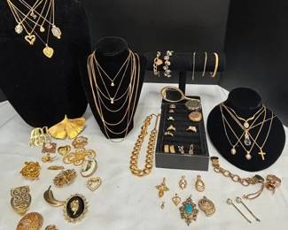 Gold Tone Costume Jewelry