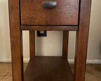 Wood Plastic Night Stand