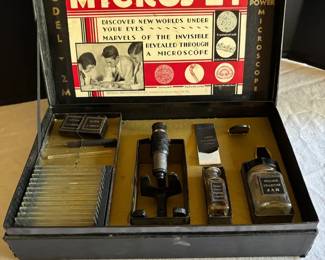 1900s Microset Microscope