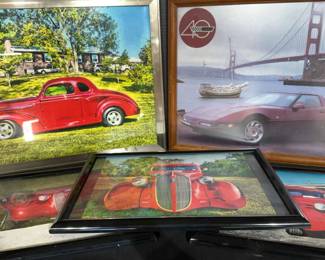 Framed Car Photography