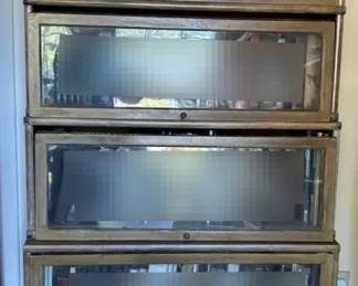 Vintage Barrister Bookcase